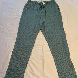 Goodfellow & Co Men's Green Patterned Pajama Pants